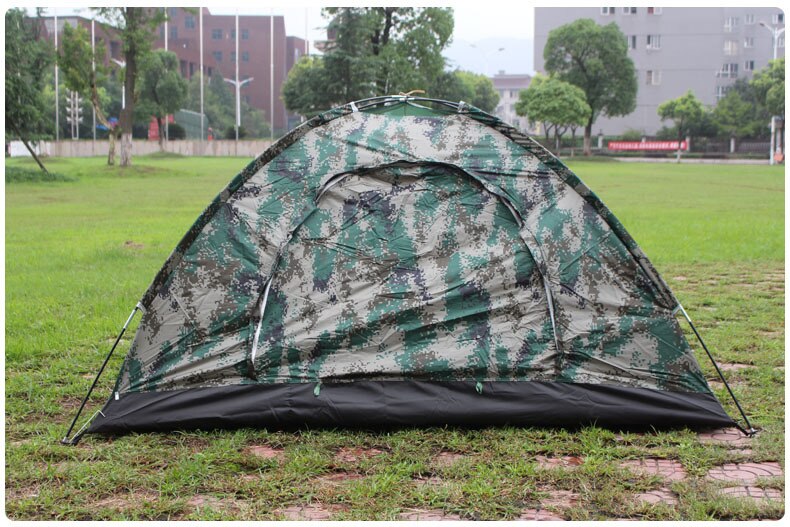 Cheap Goat Tents EL INDIO Outdoor Double tent outdoor camping single Camping Tent 2 people super light tent AT6510 Tents 